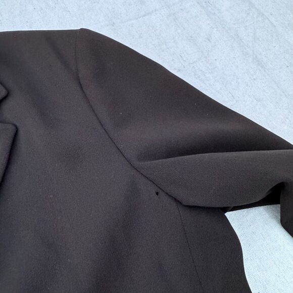 Jil Sander Made in Italy Suit Size 36 / Skirt Size 38 Wool Set Dress Black - Picture 5 of 16